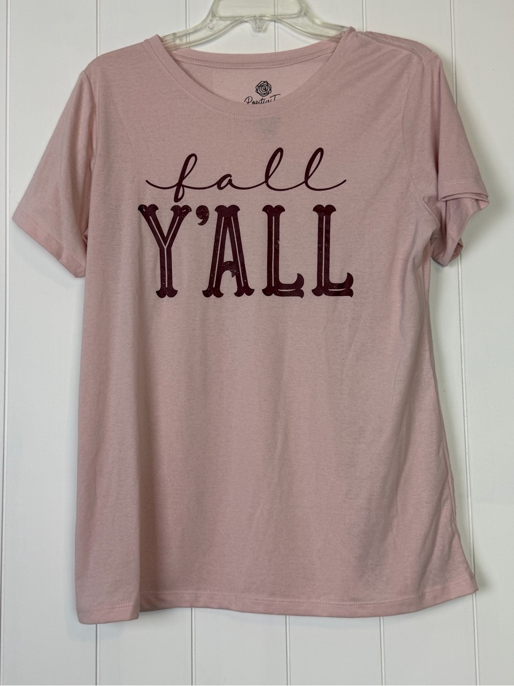 Pink "Fall Y'All" Graphic Tee